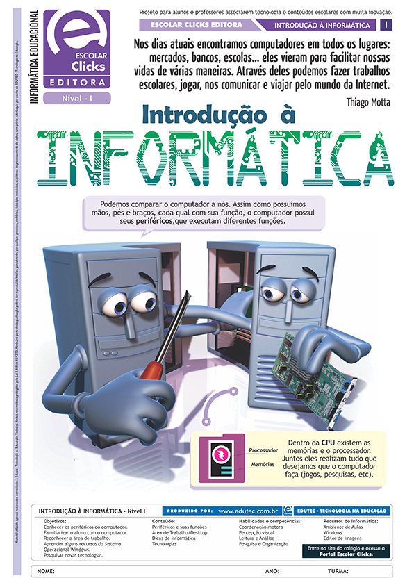 Introdução à Informática Portal Escolar Maker